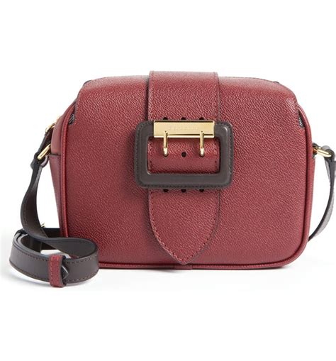 burberry small buckle leather crossbody|burberry camera handbags.